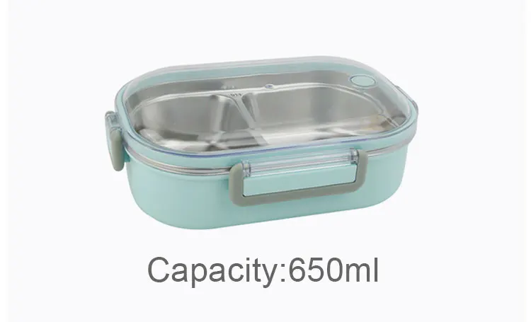 Heat-resistant Leakproof Children Lunch Box 304 Stainless Steel Lunch ...