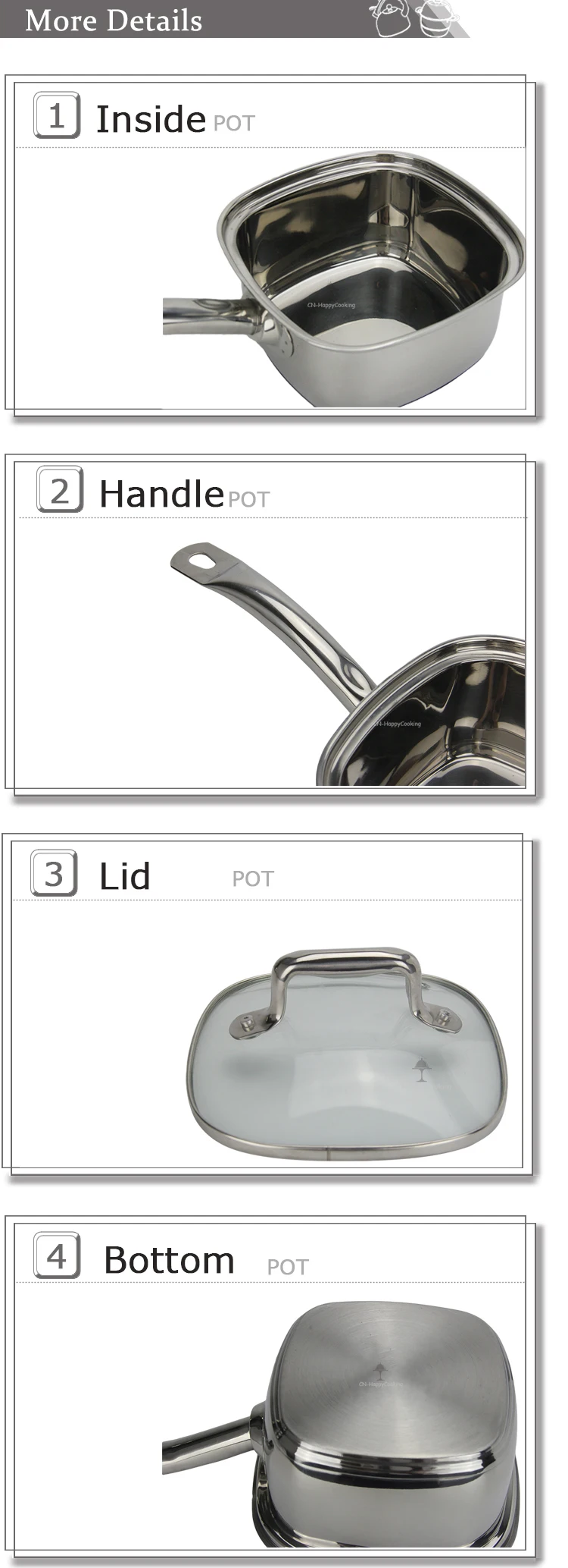 kitchen pot set