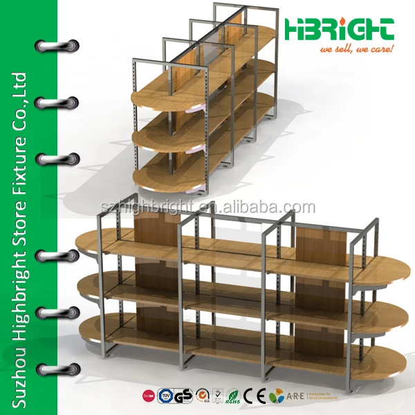 Wood Gondola Shelving Buy Wood Gondola Shelving,Supermarket Gondola