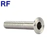RF Hygienic 1/2" 12MM Hose Barb Pipe Fitting SS316 Tri Clamp Type Ferrule