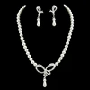 Sample trendy necklace bridal fashion jewelry set for photography