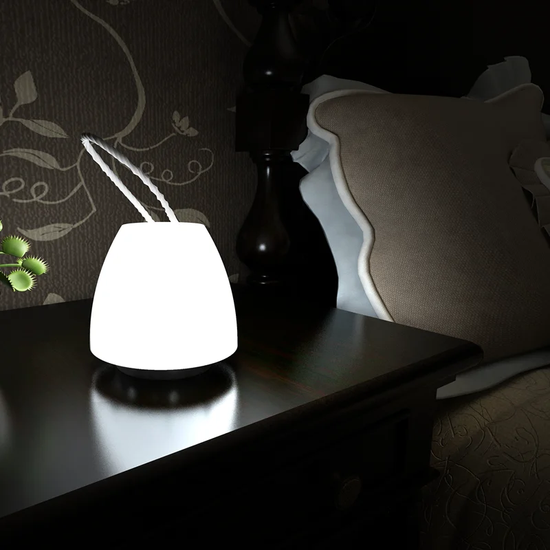 baby pink desk lamp