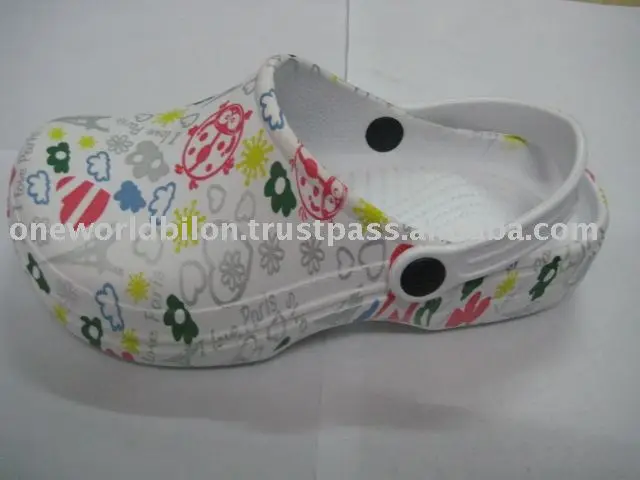 Camouflage EVA Garden Shoes with Painted(brand new style)