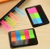 Memo pad set with PET sticky note, customized shape note pad, PET Printing Full Colors Index