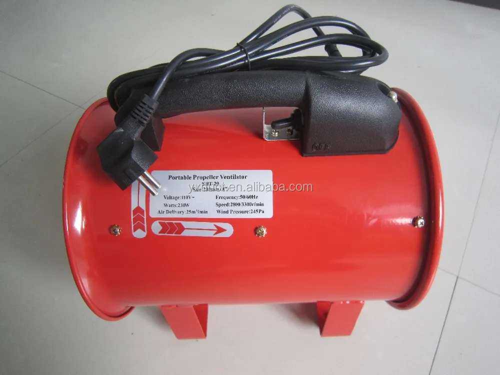 Sht20 Series 200mm Portable Anxial Blower,Ventilating Fan,Industrial