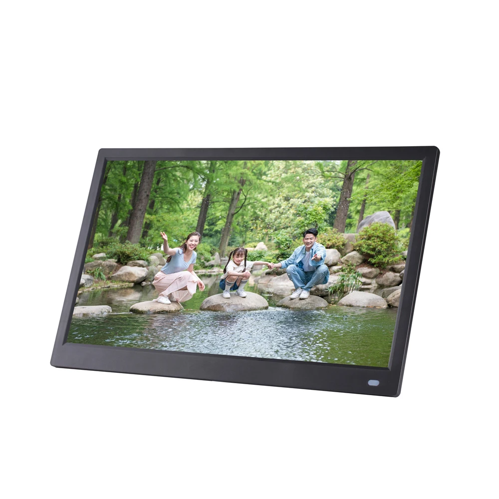 17 inch IPS panel HD video digital photo frame loop video picture digital album support 1080P 1920X1080