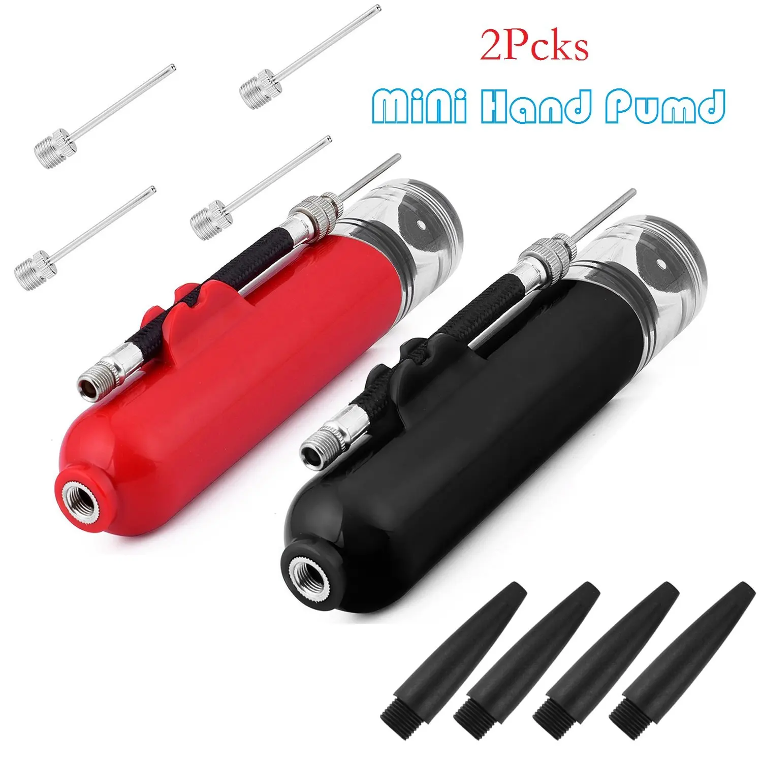 Soccer RAVPump Dual Action Ball Pump with Needle and Sports Air Ball