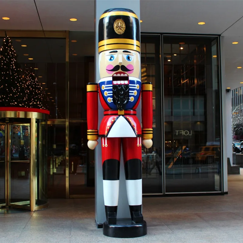 resin nutcracker statue