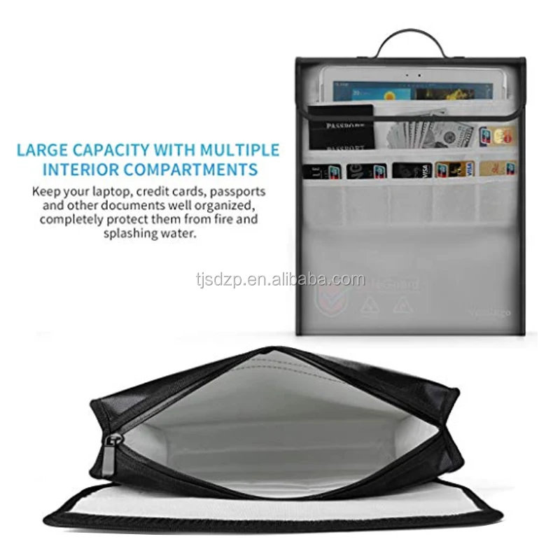 fire proof document bag