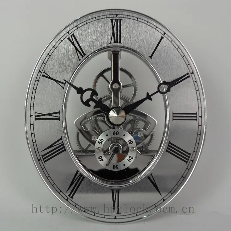 Skeleton Clock Insert Quartz Insert Clock Movement Oval Shaped Metal Wall Clock Inserts Buy