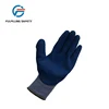Factory directly supplies high quality crinkle finish palm latex dipping work gloves
