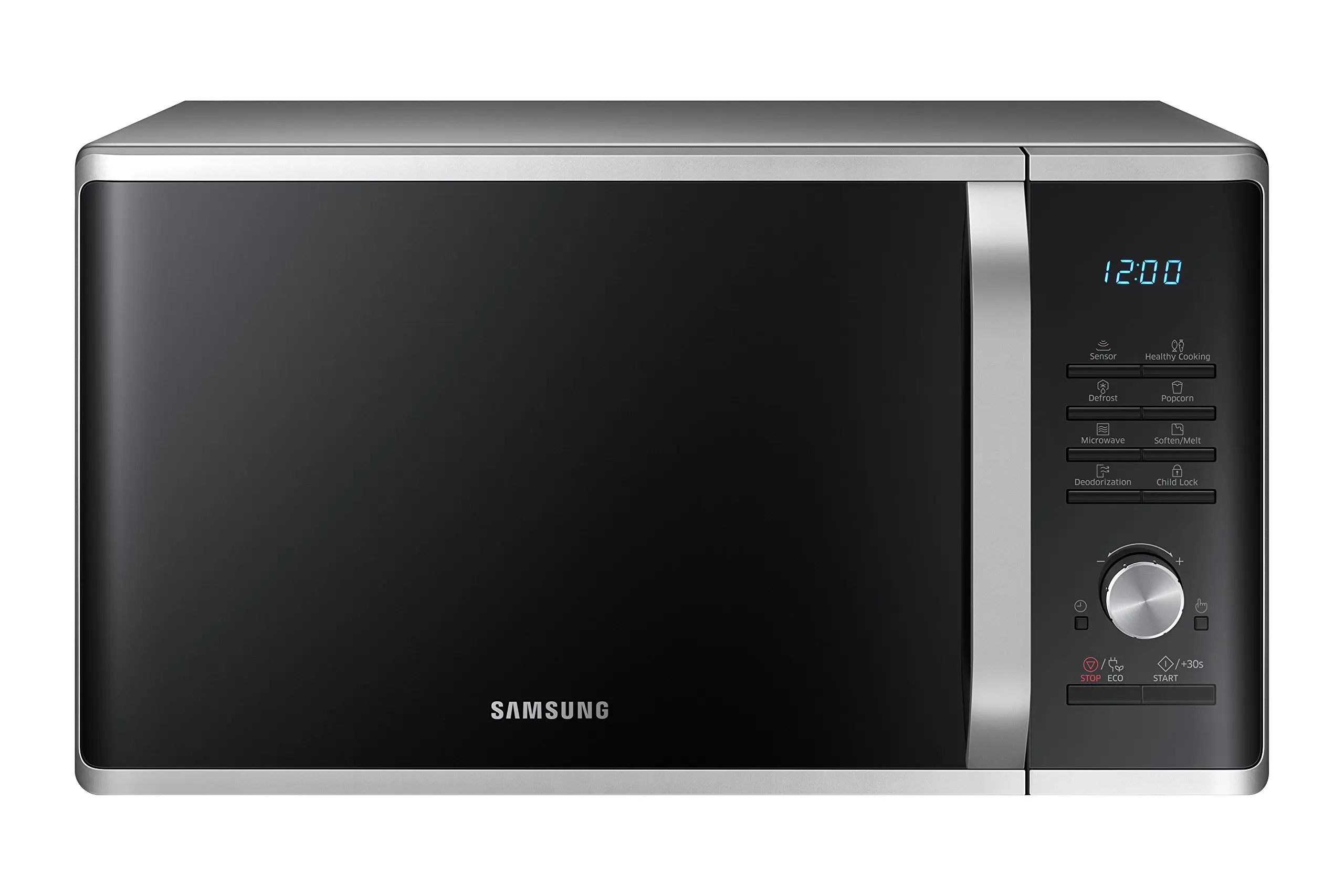 Countertop Microwave Oven with Sensor and Ceramic Enamel Interior