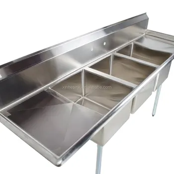 3 Three Bowl Commercial Stainless Steel Compartment Sink Buy 3 Three Bowl Commercial Stainless Steel Compartment Kitchen Sink Commercial 3 Three