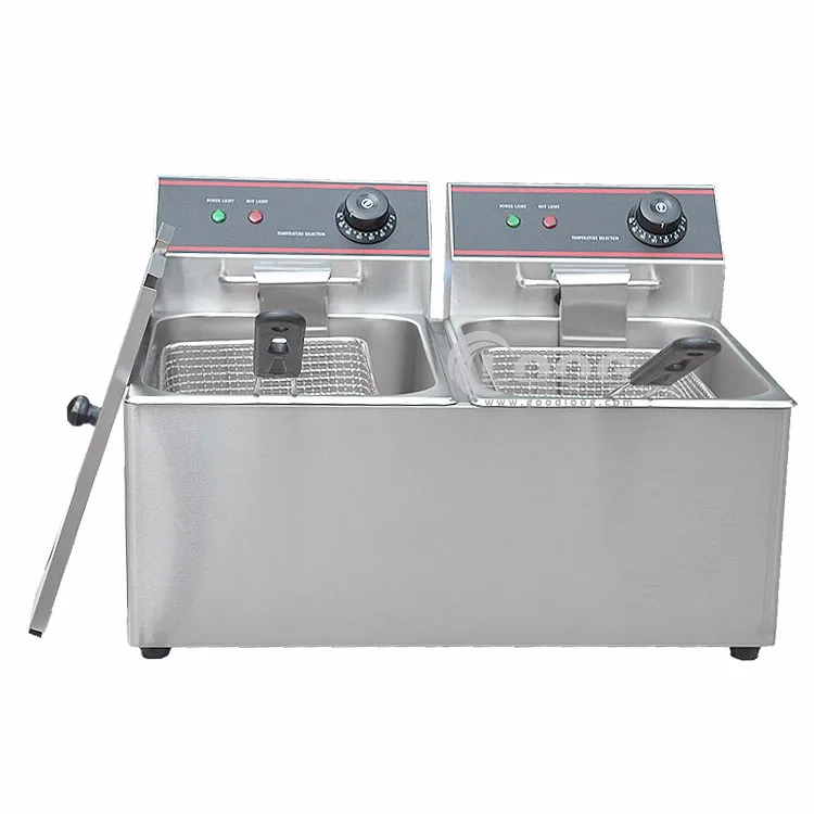 Commercial Electric Deep Fryer Potato Chip Frying Machine Potato Chips