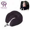 Factory Sale Kids and Adult Neck Support Pillow Adjustable and Foldable Comfortable Memory Foam Airplane Travel Neck Pillow