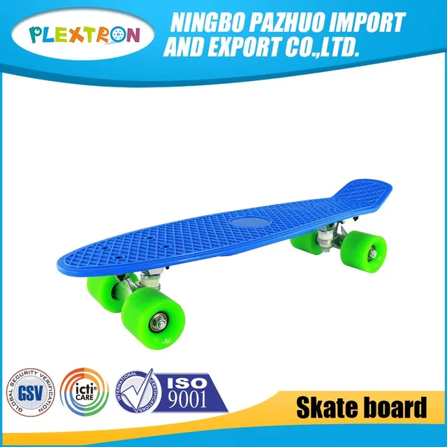 High quality skate board with thick fresh pp deck ,long board kids skateboard