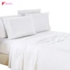 2018 Discount queen flat sheet printed plain linen pillowcase