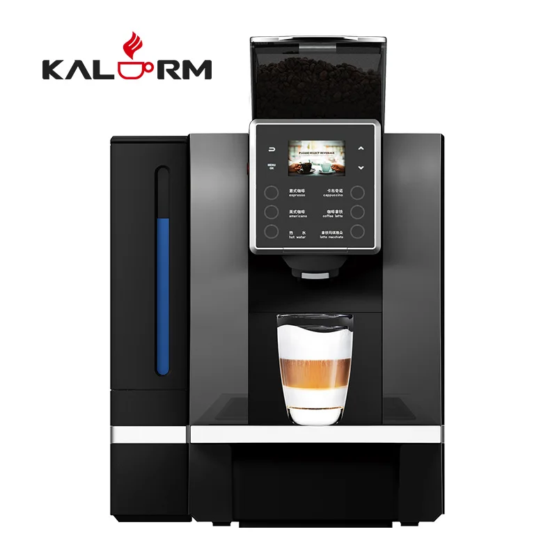 3.5'' Color Tft Screen Simultaneously Making Two Cups Cappuccino Latte