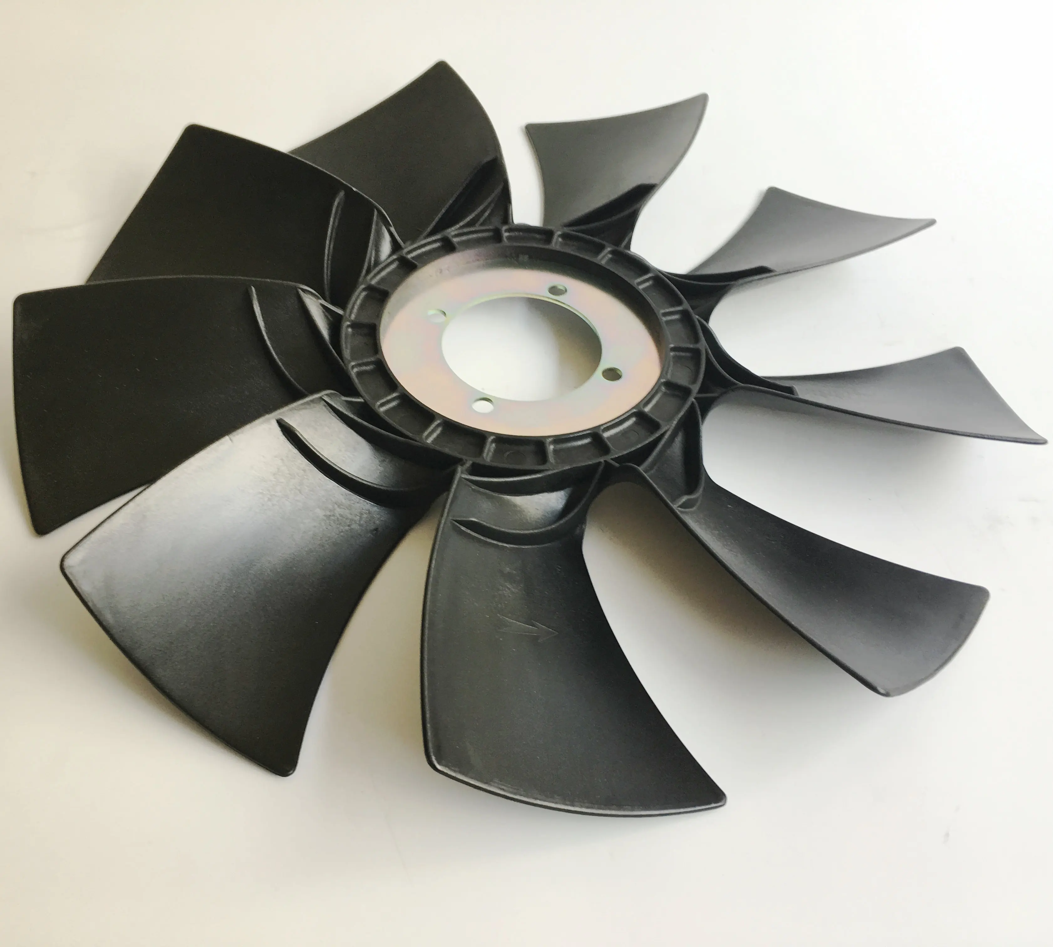 Black Stock Diesel Engine Cooling Fan Blade Assembly 1308010kc500 For