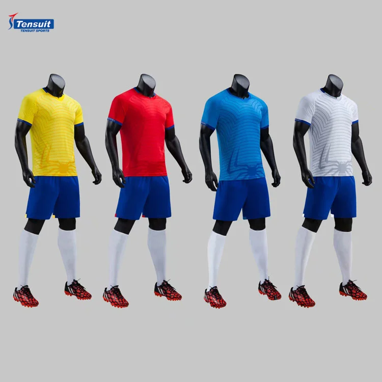 Assurance 100 Polyester Soccer Tops Wholesale Full Set Cheap