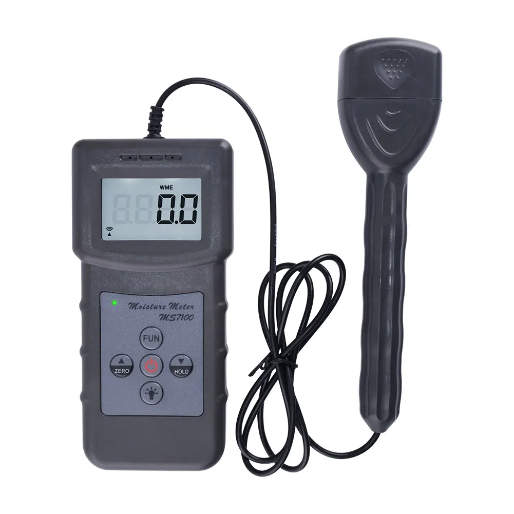 Ms7100 Digital Moisture Meter For Wood,Paper Making,Flake Board