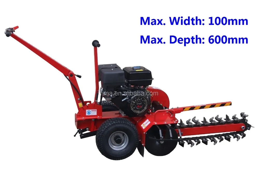 Пт 600. Terrasaw Mini Power Trencher.