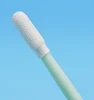 MPS-743 Polyester tip with green pp handle cleaning swab,industry swab