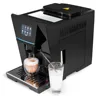 new style black 4 languages touch screen automatic coffee machine