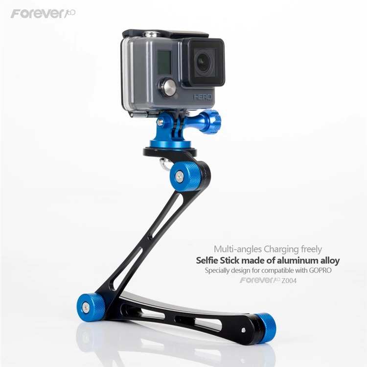 New 2016 Aluminum Alloy 3 Axis Handheld Gimbal Stabilizer for Gopro hero 1/ 2/ 3/ 4 sjcam sj400 sj5000 xiaomi yi Action camera