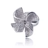 Handmade Jewelry All-match gorgeous new windmill rotating ring JX6909