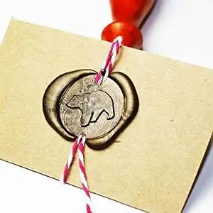 Bear Wax Seal Stamp, Seal Stamp, Sealing Stamp Set, Seal Wax Stamp, Wax Seal, 25mm Initial Sealing Stamp