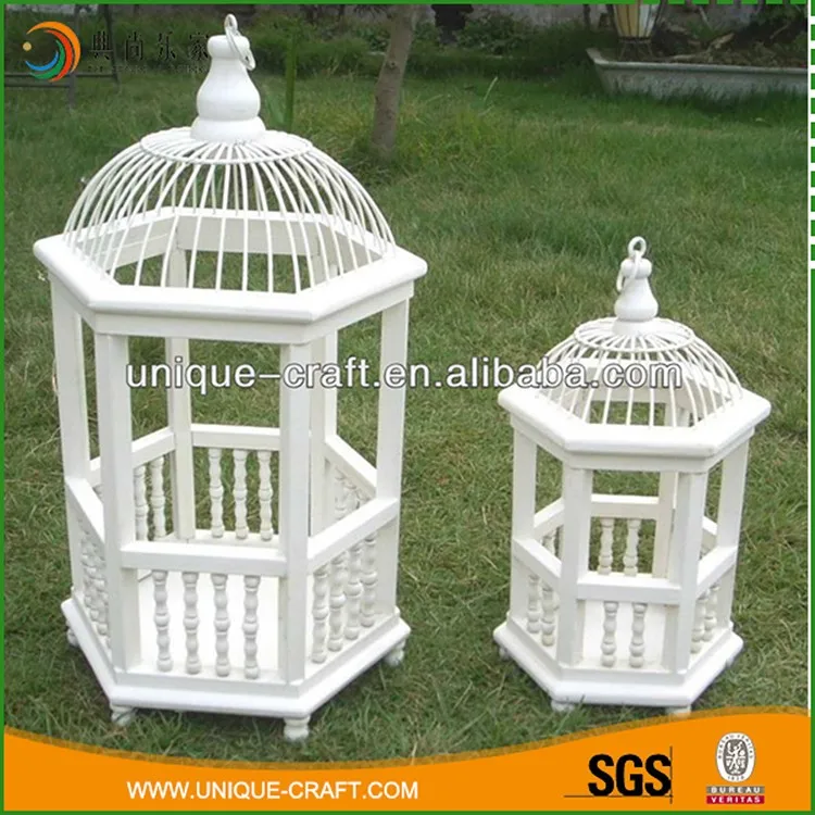 Hot sale wedding decorative bird house wooden bird cages