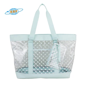 ladies beach bag with zip