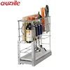 China factory direct sale! ChuZhiLe metal shining color kitchen organizer spice rack