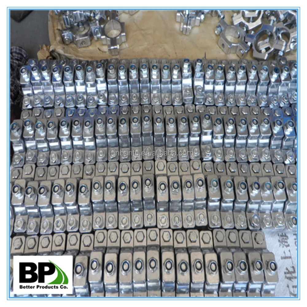 Traffic Safety Round Post Aluminum Sign Brackets