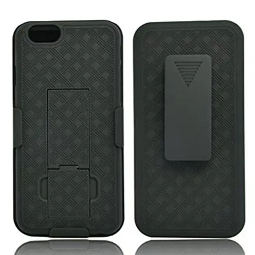 Buy Verizon iPhone 6S Plus Case, Black Combo Case Hard Shell Defender