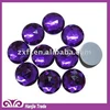 Newest style Jewelry Purple flare DMC flat back stocking crystal rhinestone in good quality factory direct sale