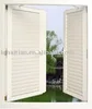 European style pvc outward opening shutter window