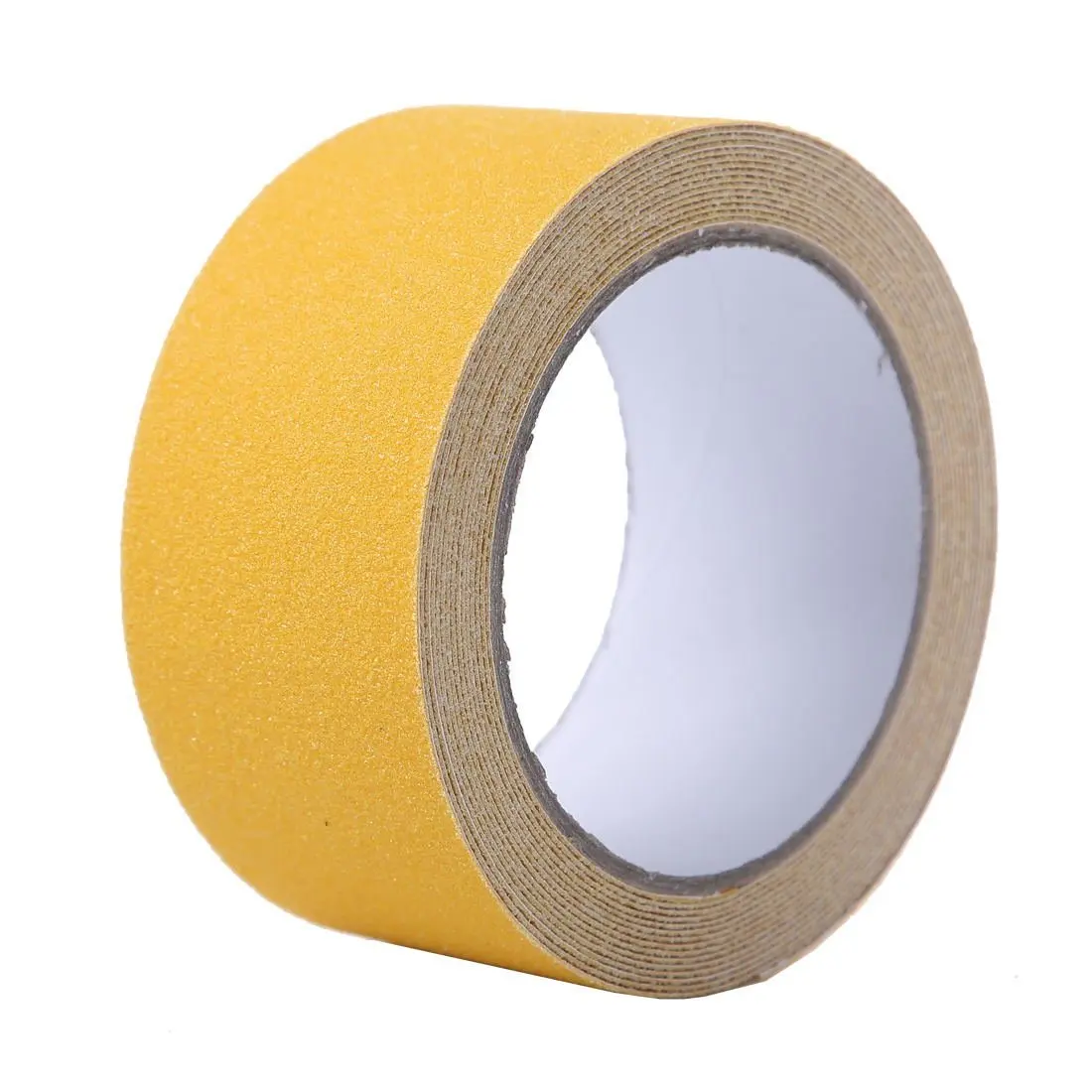 EONBON Black Yellow Anti Slip Tape Outdoor and Indoor Safety Track Tape For Stairs Step 2 Inch x 16.4 Feet Non-Slip Floor Safety Tape