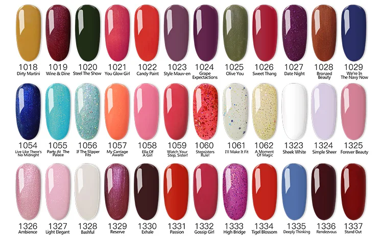 L&m Wholesale Quality China Glaze Gel Polish Color Uv Gel Polish Nail ...