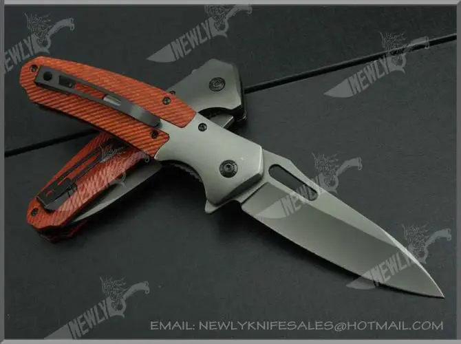 New Arrival Colorized Titanium Full Titanium Alloy Folding Knife