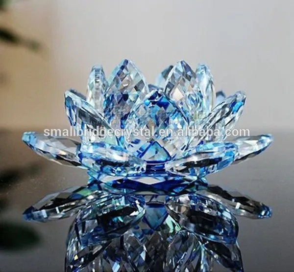 product wholesale cheap lotus flower crystal wedding gift-33