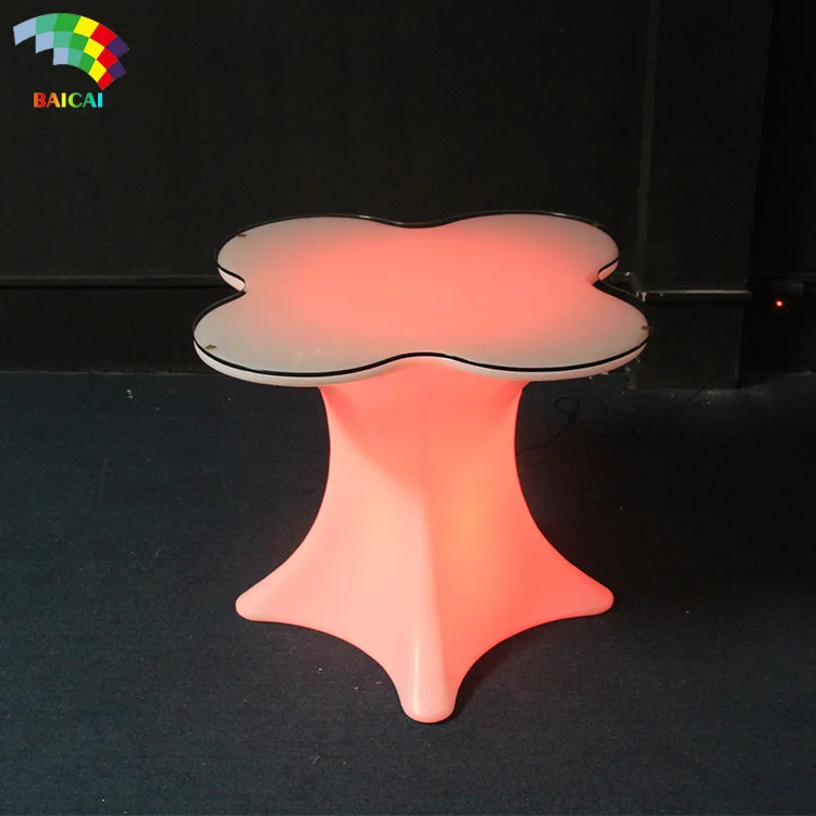 2019 Wholesale outdoor led furniture table 