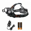 Boruit LED Moving Head Lamp T6 Dimmable Rechargeable Head Lantern