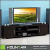 Hotel Design Espresso Entertainment TV Stand Unit Furniture Modern Living Room Wooden TV Stand