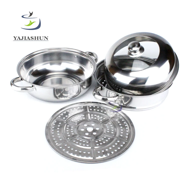 Hot Sale 28cm Stainless Steel Steam Pot Cooking /dumpling Steamer Buy