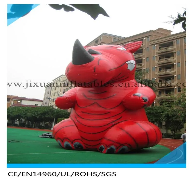 inflatable bull toy