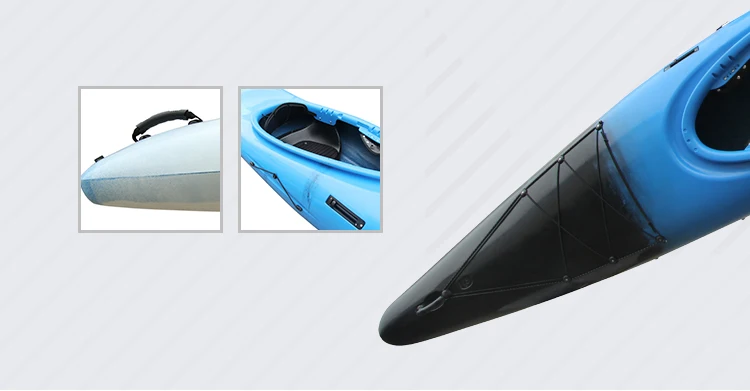 Best price two layer whitewater kayak sit in plastic