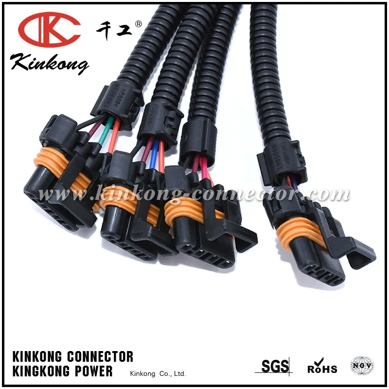 Automotive Wiring Harness With Connectors - Buy Auto Wiring Harness