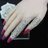 SJB0004 Hollow Gothic Armour Shield Hinged Cage Knuckle 925 Sterling Silver Ring